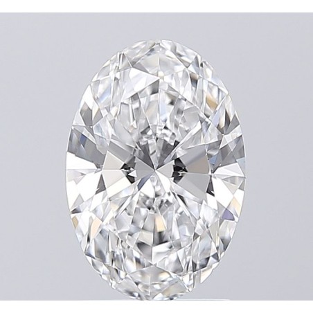 Diament laboratoryjny bezbarwny szlif owalny, 1.52ct, VVS1, D, IGI LG713594570